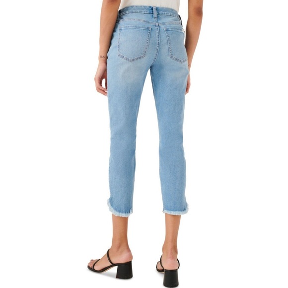 Jen7 7 for All Mankind Women's Jeans Ankle Skinny Size 12 Frayed Tulip Hem - Picture 2 of 15